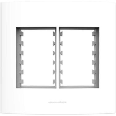 Imagem de Placa 4x4 6 Módulos Branco Inova Pro 85006 Alumbra