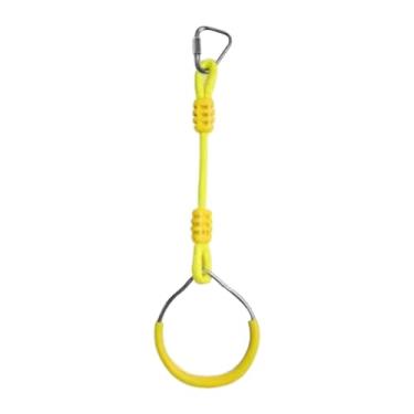 Imagem de Fenteer Macaco de ginástica para exercícios pesados, equipamento de escalada para atividades ao ar livre, acessórios para treinamento de força em ambientes, Amarelo