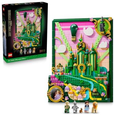 Imagem de LEGO Wicked Arte de Parede de Emerald City 75685
