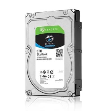 Imagem de HD Seagate 6TB Interno SkyHawk Surveillance, 5400 RPM, 256MB, 3.5, SATA 6 - ST6000VX001