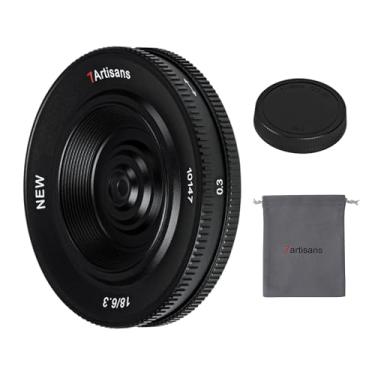 Imagem de 7artisans Lente Prime Aps-C Ultrafina De 18 Mm F/6.3 Mark ™ Para Câmeras Compactas Sem Espelho Nikon Zfc, Z50 E Z30