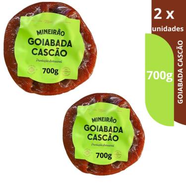 Imagem de Kit Goiabada Mineirão Cascão Doce - Embalado - 500g 
