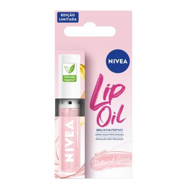 Imagem de Hidratante Labial Lip Oil Nivea Brilho Nutritivo Natural Glow 5,5ml