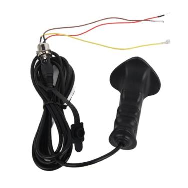 Imagem de Controle remoto com cabo de guincho para elevador de caminhão 12V-24V 250A, interruptor à prova de intempéries, controle remoto adequado para reboque basculante, caminhão basculante