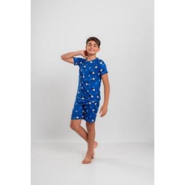 Imagem de Pijama kids Manga Curta Personagens Mickey Magico-Masculino