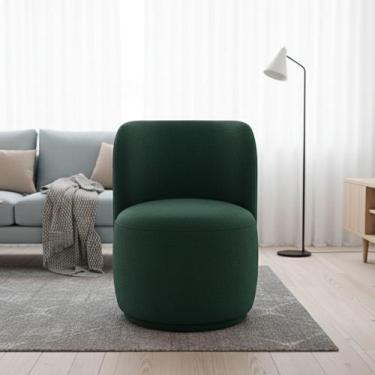 Imagem de Poltrona Decorativa Sala Estar Orgânica Bia Boucle - Montanaris Decor 