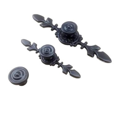 Imagem de Puxadores de ferragens para móveis, armários de cozinha, gavetas, gavetas, guarda-roupa, sapato, armário, 2 peças (118 mm)