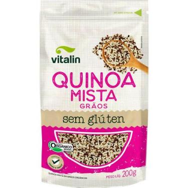 Imagem de Quinoa Orgânico Mista em Grãos Vitalin 200g