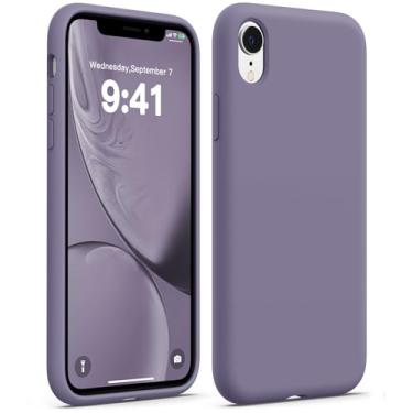 Imagem de AOTESIER Capa protetora à prova de choque para iPhone XR, [proteção militar contra quedas] [silicone de grau alimentício] capa protetora com forro macio antiarranhões, proteção para câmera e tela
