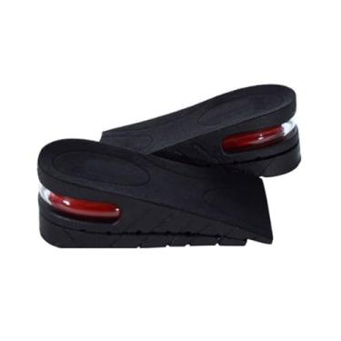 Imagem de Palmilha elevada verão masculina e feminina, um par invisível interior almofada de ar elevada meia almofada