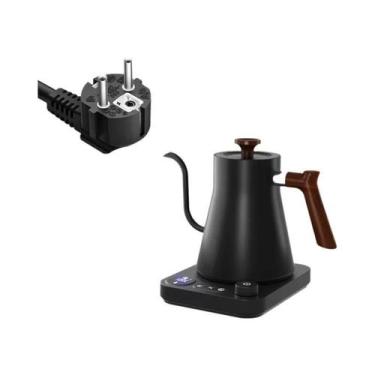 Imagem de Chaleira Elétrica Portátil Inteligente De 900ml Em Aço Inoxidável Com 