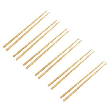 Imagem de Kit 50 Pares de Hashi de Bambu (100 unidades) - Canudo