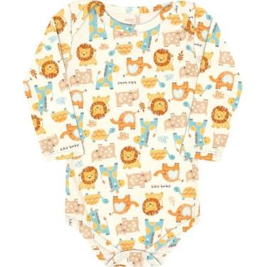 Imagem de Body mang long bebe 12989 kiko e kika - Kiko baby, Bege, P