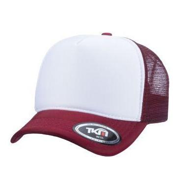 Imagem de Boné Trucker TKM Bicolor, Bordô, Branco
