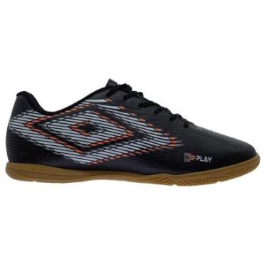 Imagem de Chuteira Masculino Indoor Umbro Play Preto-Masculino