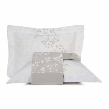 Imagem de Jogo de Cama Casal Lux 200 Fios com 4 Peças - Altenburg, Pétalas