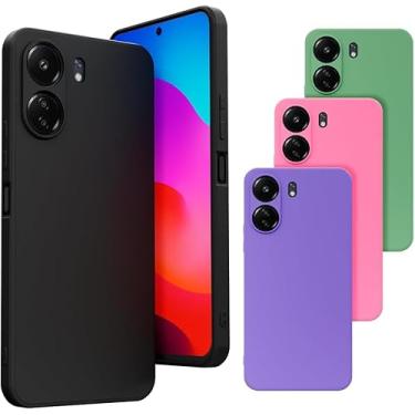 Imagem de Capa Capinha Case Compatível Xiaomi Redmi 13c Silicone Veludo Premium [2ASHOP] (VINHO)