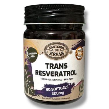 Imagem de Transresveratrol  60 Softgels  Canteiro de Ervas