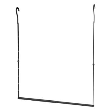 Imagem de Varões de armário de construção robusta, extensor extensível, barra de armário de fácil instalação que economiza espaço, organizador de pendurar de comprimento flexível e ajustável para quarto