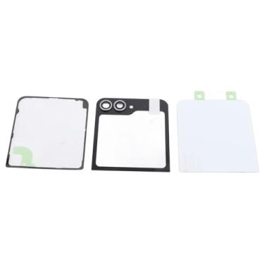 Imagem de SUNGOOYUE Z Flip 6 5G F741 Kit de Substituição de Vidro da Tampa Traseira Conjunto de Ferramentas de Reparo de Lente Pré-instalada para Vidro Rachado e Arranhado, Adequado para Instalação por Não Profissionais (Branco)
