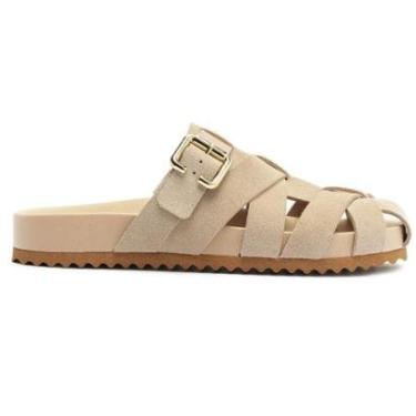 Imagem de Sandália Papete Conforto Suede Fivela Lançamento Anacapri-Feminino