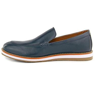 Imagem de Sapato Masculino Esporte fino Polo City Griffe 170 Marinho Cor:Azul;Tamanho:39;Genero:Homem