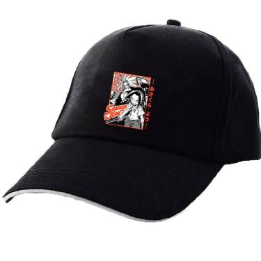 Imagem de Boné de beisebol Shaman Kings Anime Snapback Hat de algodão 56-60cm