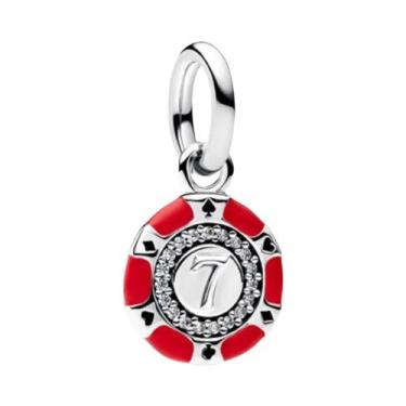 Imagem de Pingente De Prata Esterlina 925 Com Caveira E Sino De Papai Noel Para 