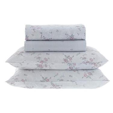 Imagem de Jogo De Cama Queen New Innovi 180 Fios Fenicie Kacyumara