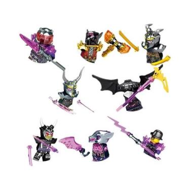 Imagem de Blocos De Montar De Anime E Desenho Animado: Mini Figuras De Ação Comp