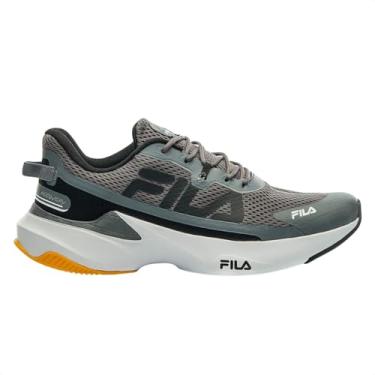 Imagem de Tenis Fila Recovery Masculino, Graphite/Black/Citrus, 42
