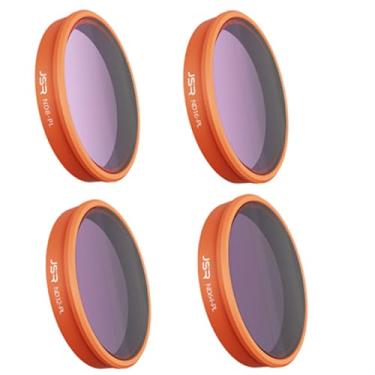 Imagem de Coyktonty Filtro Osmo Action 6, conjunto de filtros de lente para câmera DJI Osmo Action 6, impermeável, resistente a óleo, fácil de instalar (ND-PL 8 16 32 64)