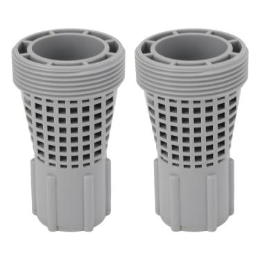 Imagem de Zerodis Jogo do Adaptador do Filtro da Areia da Piscina, Conjunto Plástico Conector Gaxeta de 2 Peças para o Modelo 58254, Encaixe Tubulação Mangueira Equipamento Piscina e Termas