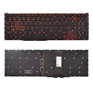 Imagem de SUNMALL Teclado de substituição com retroiluminação compatível com Acer AN515-43 AN515-44 AN515-54 N18C3 AN517-51 AN517-52 N20C2 AN715-51 AN715-52 PT315-51 PT315-52 PH315-52 15-52 PH315-53 PH317-53