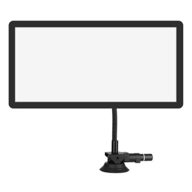 Imagem de AUTOPDR Placa de luz PDR Dent com bateria integrada, iluminação branco-amarela ajustável, placa refletora de amassados para reparo sem pintura, ferramenta de detecção de linha de carroceria automática