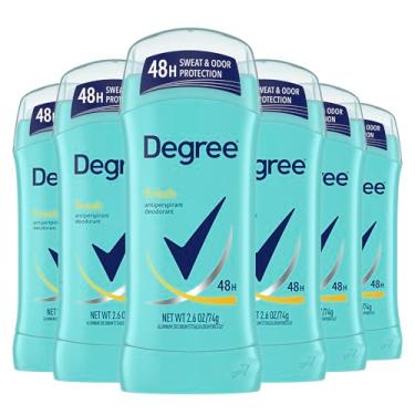 Imagem de Degree Desodorante Antitranspirante Fresh Energy Pack De 6 Antitranspirantes De Proteção Contra Suor E Odores De 48 Horas Para Mulheres 2,6 Oz