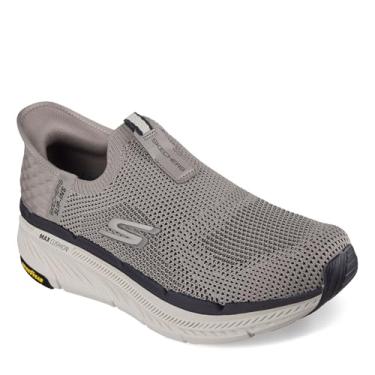 Imagem de Skechers Tênis masculino Max Cushion Premier 2.0 Advantageous 2 Hands Free Slip-ins, Cinzento-acastan, 7.5 X-Wide