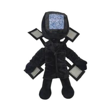 Imagem de Boneco De Pelúcia Cameraman TV Man Skibidi Toilet Speakerman Para Cria