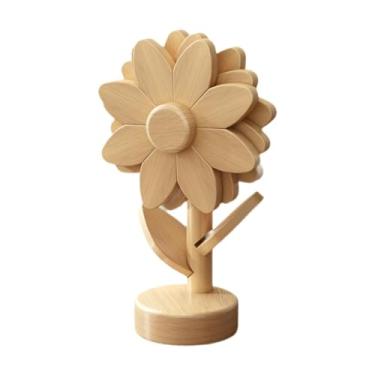 Imagem de KiBcsLic Jogo Americano de Madeira com Isolamento Térmico (3 unidades) - Ideal para Utensílios de Mesa, Decoração de Cozinha e Presente de Boas-Vindas, E