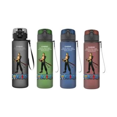 Imagem de Garrafa De Água Esportiva De 560ML One Piece Monkey D Luffy Roronoa Zo