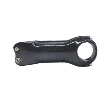 Imagem de Mesa de bicicleta em fibra de carbono 3K brilhante/fosca para MTB e bicicleta de estrada, com inclinação de 6°/17° e diâmetro de 70-120 mm.(Glossy 6d 80mm)