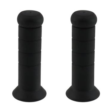 Imagem de Modengzhe Pegas de motocicleta, alças de motocicleta, cabo de borracha para motocicleta universal Dirt Bike, motocross, quadriciclo, preto, pacote com 2