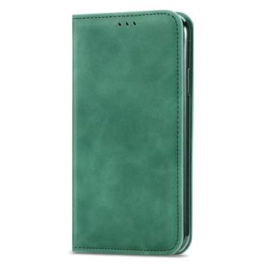 Imagem de Capa tipo bolsa para Samsung Galaxy S25/S25 Plus/S25 Ultra, couro fosco, moderno, flip, porta-cartões, capa protetora interna de TPU antiqueda