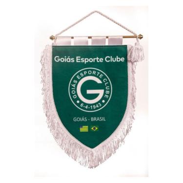 Imagem de Flamula Oficial Goiás Esporte Clube Original Verde E Branco-Unissex