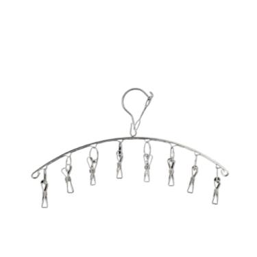 Imagem de Varal Prendedores Roupa Calcinha Cueca Dobrável(Com 8 Prendedor)