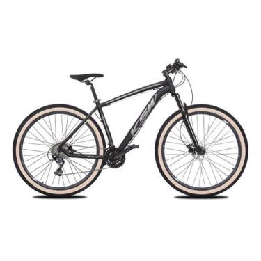 Imagem de Mountain Bike Aro 29 KSW XLT 24V 3x8 Marcha Freio Hidráulico, Preto, P
