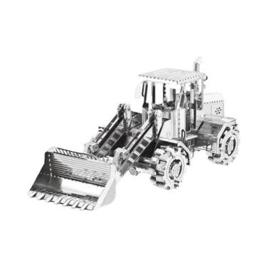Imagem de Bulldozer 3D DIY Metal Jigsaw Puzzle Brinquedos educativos infantis cr