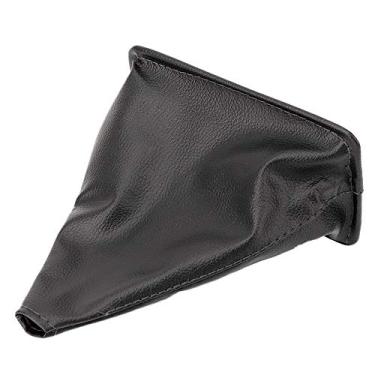 Imagem de Akozon Botão de Mudança de Marcha do Carro Polaina Bota Substituição de Capa de Couro PU para