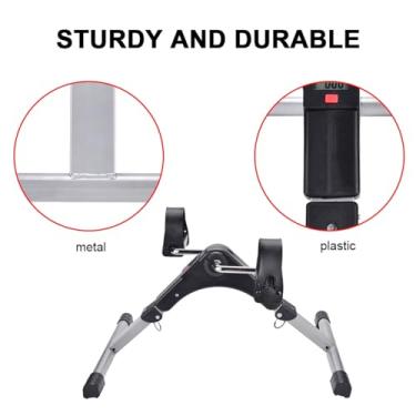 Imagem de ZJchao Instrutor de Ciclismo Dobrável Interno, Pedal de Bicicleta, Equipamento de Treino de Perna Com Resistência Ajustável, Display LED, Casa Portátil, Academia, Máquina de Fitness,