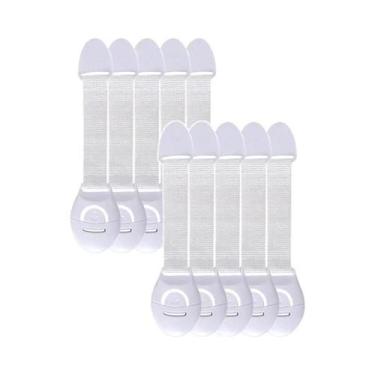 Imagem de Trava De Segurança Para Armário De Bebê, Proteção Plástica Para Crianç